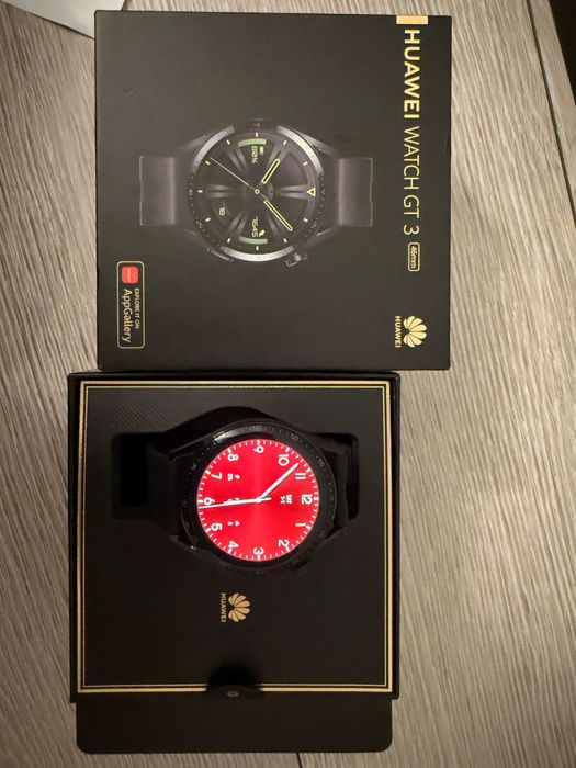 Huawei GT3 / 46 mm / BLACK / Cutie + Incarcator