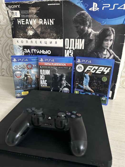 Продаю playstation 4 slim(Плейстейшн 4 пс4)