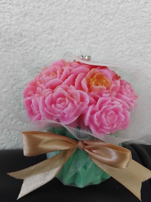 Ръчно изработени декоративни свещи за подарък и украса дом!!