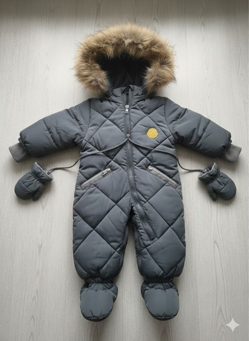 Комбинезон Moncler (графитовый)