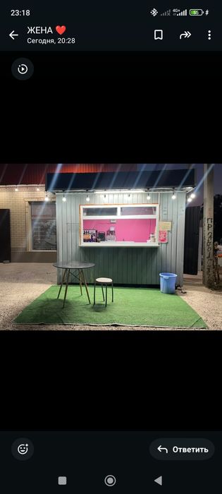 Киоск Размер 2×3 Сатылады