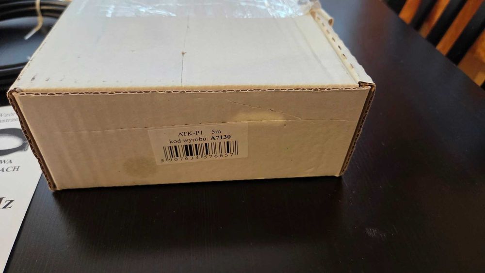 Antenă WiFi 2.4GHz 8 db panel ATK-P1/2.4GHz 5m cablu, SMA/RP, Dipol A7130