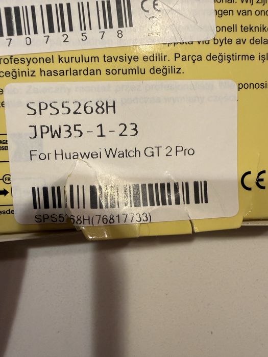 Ecran afisaj LCD din material safir original Huawei Watch GT 2 Pro