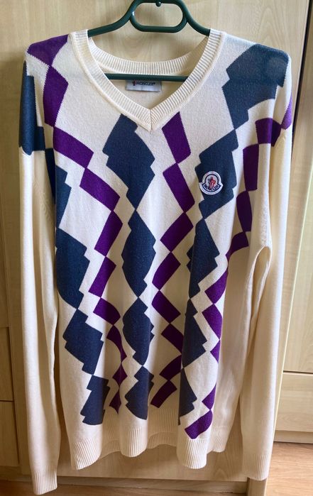 МЪЖКИ ПУЛОВЕР-многоцветен