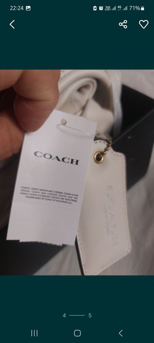 Срочно продам лригинал сумочка COACH