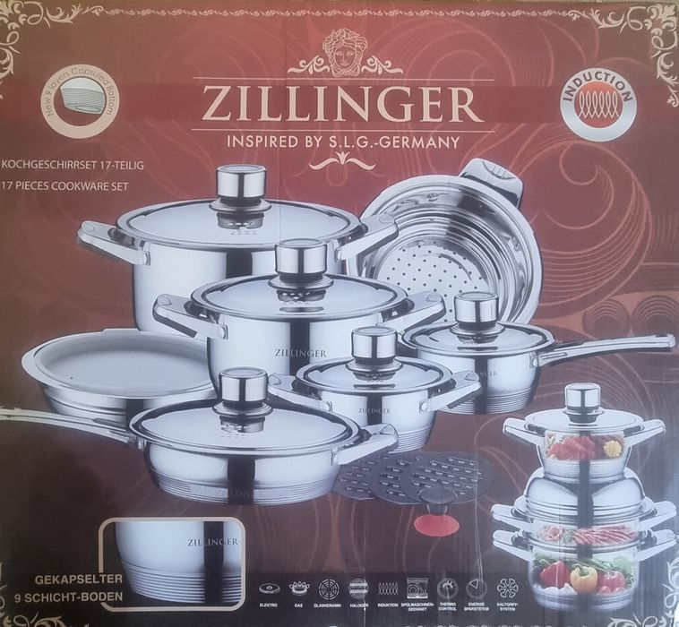 Set vase inox Zillinger