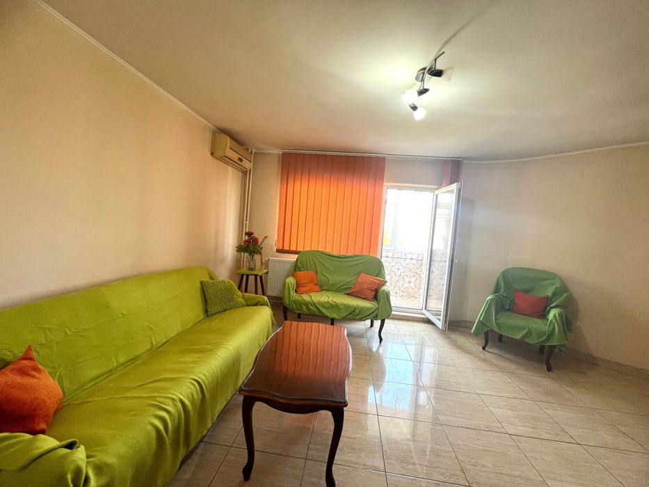 Apartament 2 camere decomandat, mobilat cu balcon-Soveja-City Mall