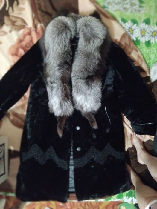 Шуба цигейковая натуральная