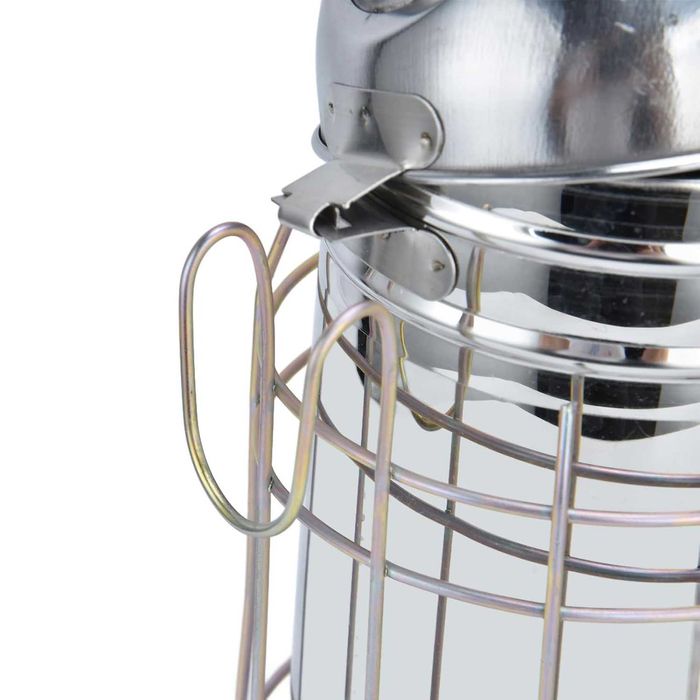 Пушилка за пчели с телешка кожа и неръждаема стомана кошер пити с мед