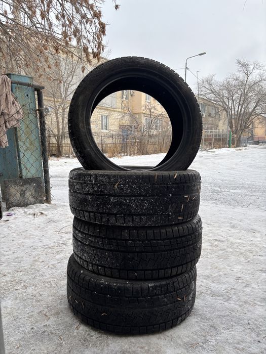 Зимние шины(липучка)