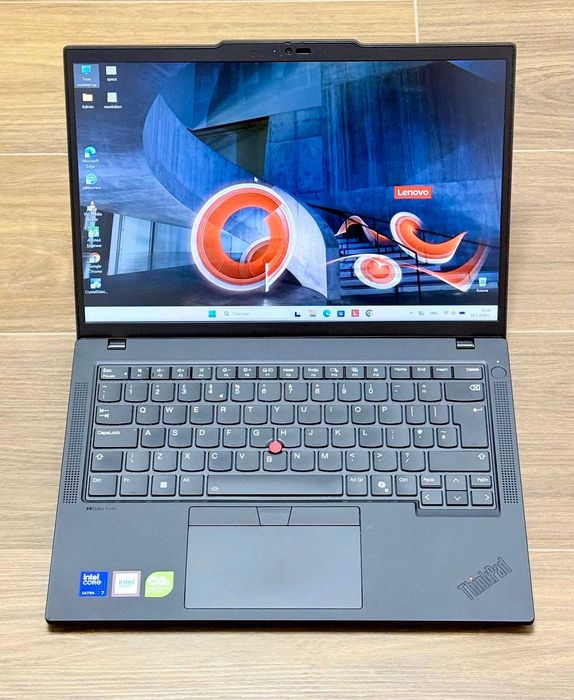 Core Ultra 7 155U / Lenovo ThinkPad T14 Gen 5 / 16GB DDR5 / 512GB SSD / 14″ FHD+ / Гаранция - 12м.