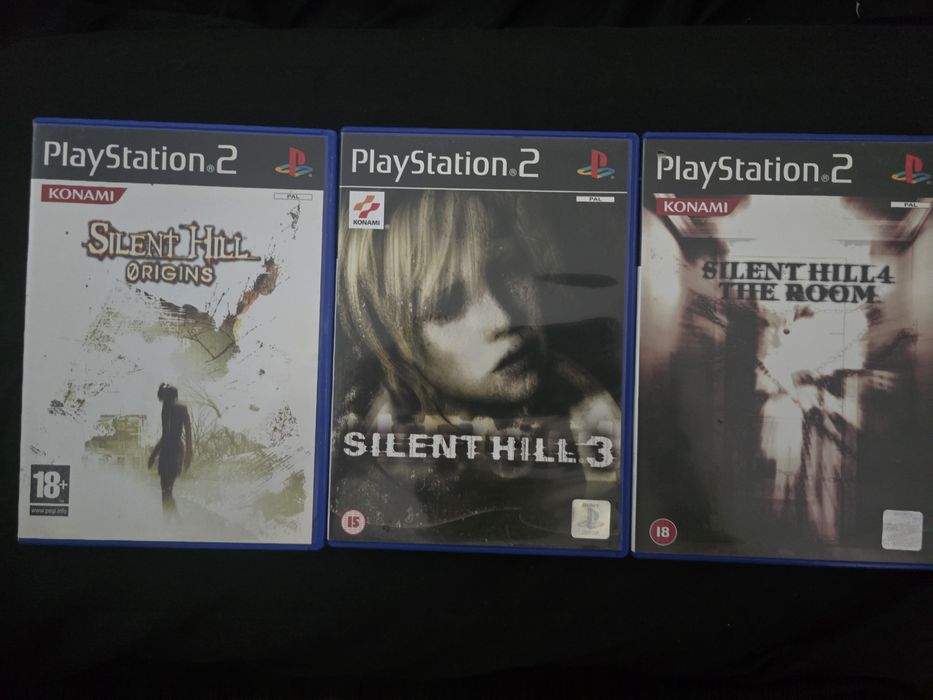 Bundle ps2 silent hill + 2 jocuri cadou
