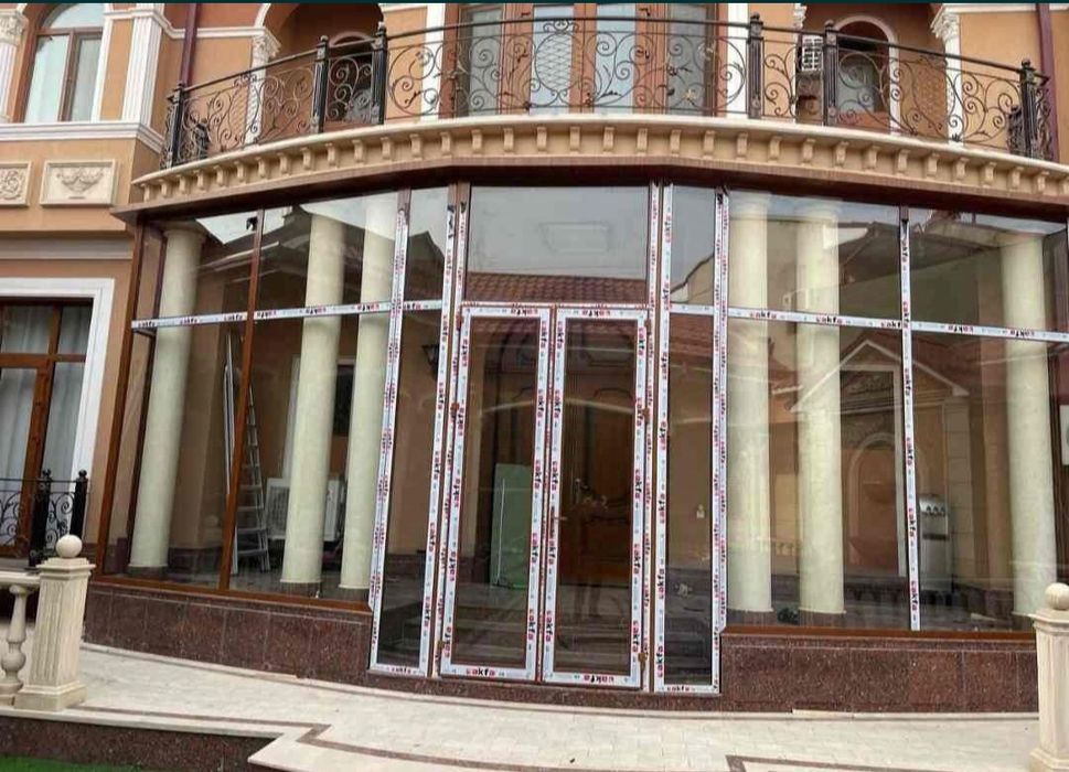 Акфа экопен двери окна раздвижные akfa ekopen rom eshik vitraj setka