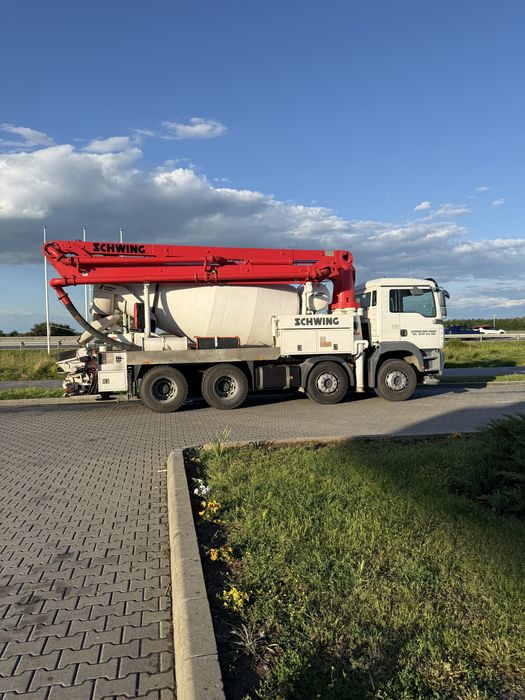 Pompa beton autobetoniera MAN TGA SCHWING STETTER