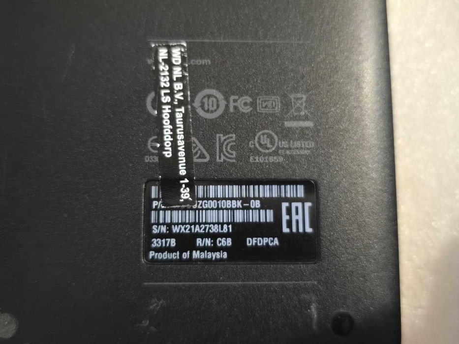 Hard Disk Extern WD Elements Portable 1TB, 2.5", USB 3.0, Negru