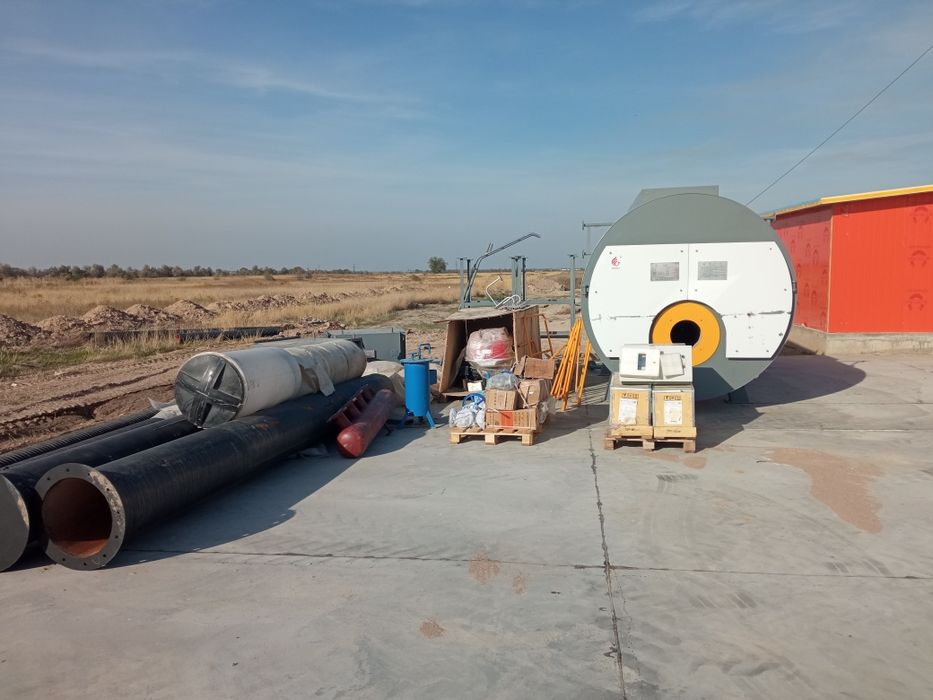 Котёл паровой на газу