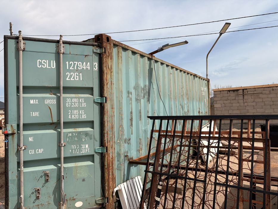 Срочно!!! Продам контейнер 20 т, находиться в городе Конаев