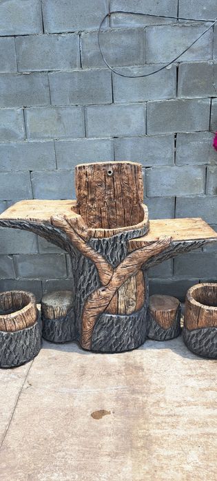 Чешми, барбекюта,кашпи за градината