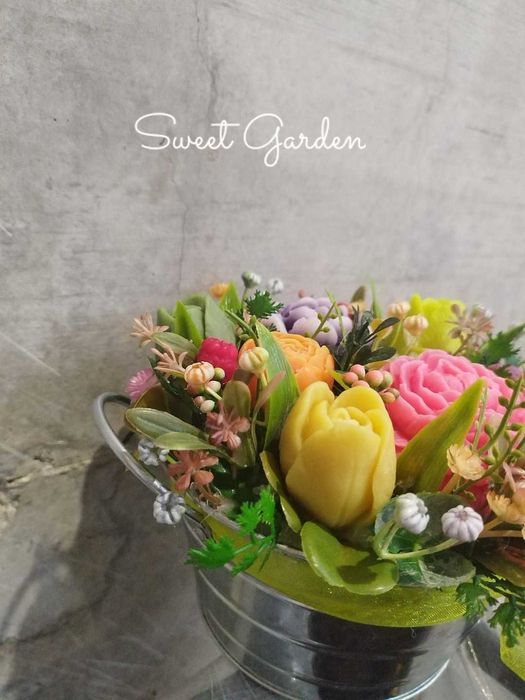 Ароматни сапунени цветя