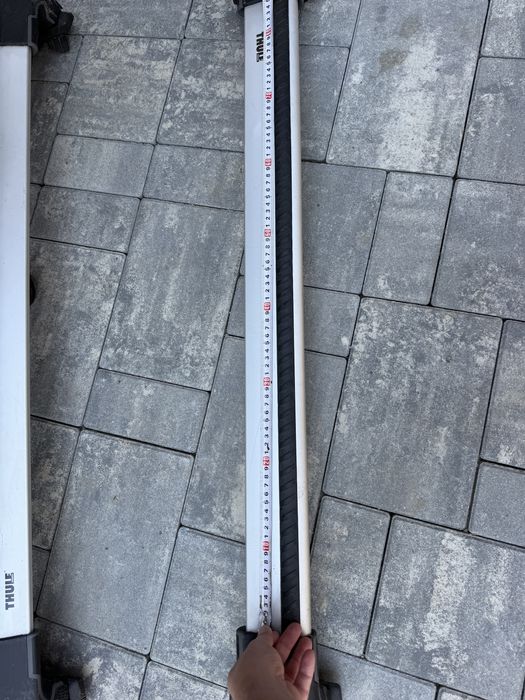 Bare transversale Thule Evo Fixpoint Wingbar Edge pentru BMW 5-Series 4 usi Sedan, model 2010 - 2017 ,Sistem cu prindere in puncte fixe