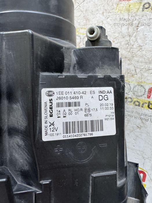 Far dreapta Nissan Primastar Renault Trafic 3 Fiat Talento 2016-2020