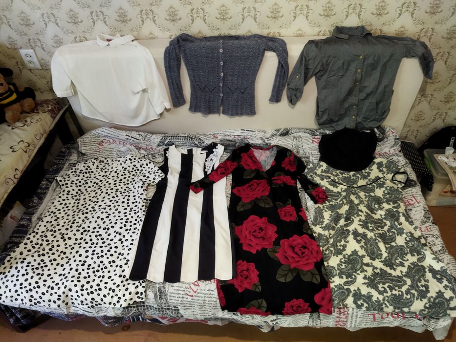 Платье блузки бу