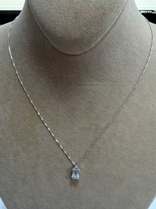 Lant Cu Pandant Aur Alb 14k 2.10gr (ctg)