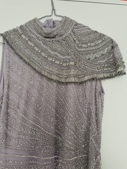 Rochie eleganta de ocazie, cusuta manual, Hellen Fashion
