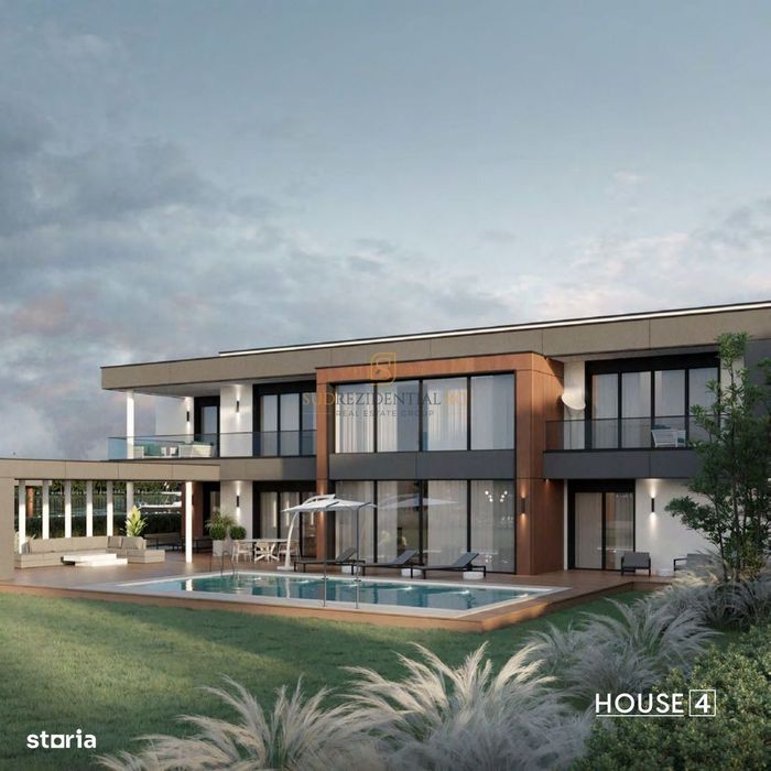 Vilă de lux cu piscină și deschidere la Lacul Snagov | Ilfov