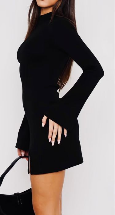 Mini rochie cu maneci lungi S noua