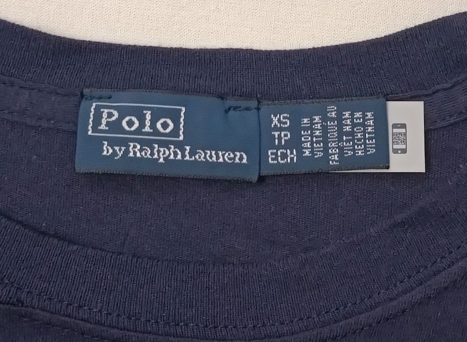 POLO Ralph Lauren Polo Bear Shirt оригинална тениска XS памук фланелка