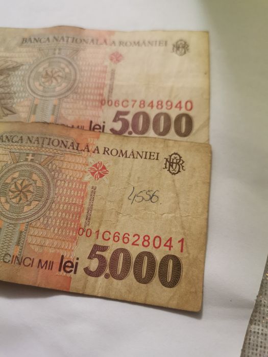 Bancnota 5000 lei 1998