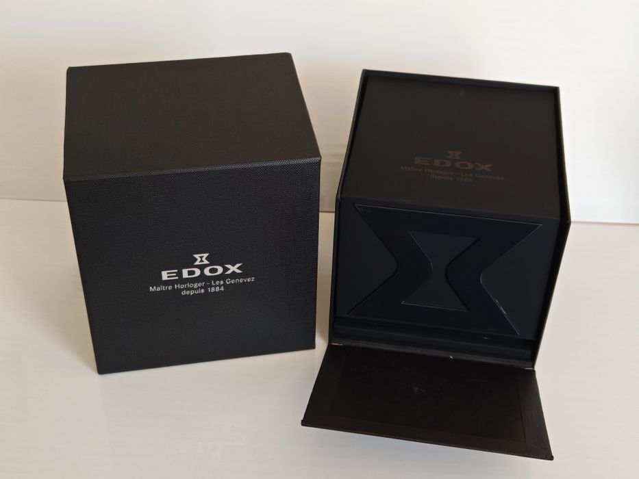 Edox Skydiver Neptunian нов с гаранция