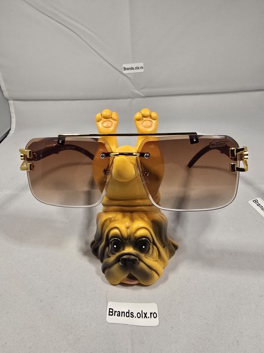 Ochelari de soare Cartier Leopard Green, made in Italy, pret per bucata