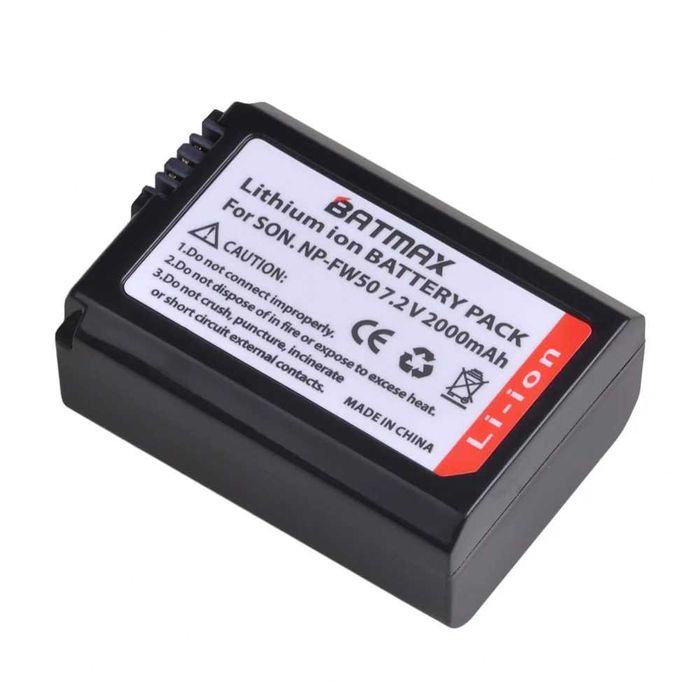 Acumulator NP-FW50 2000mAh camera Sony NEX / A6300 A6400 A6500 A7 A7S