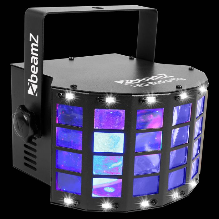 Set de lumini, LED RGBAWP, BeamZ Butterfly II
