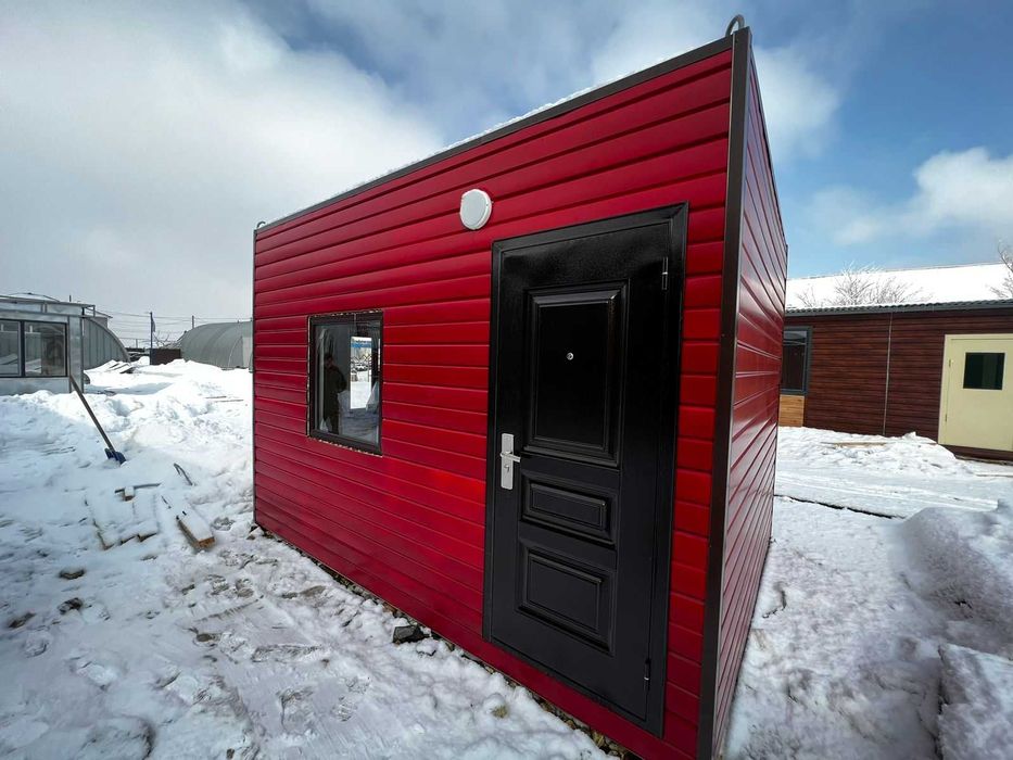 Бытовка 3м*4м с тамбуром