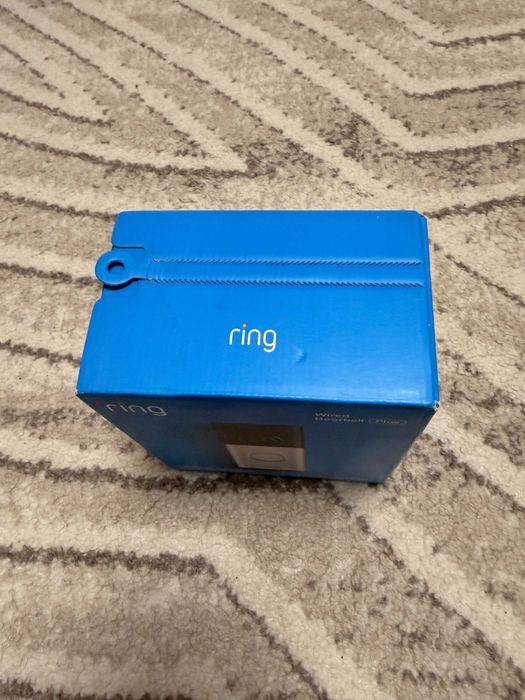 Kit Complet Smart: Sonerie Video Ring Wired Doorbell Plus (Gen 2) + Ring Chime (Gen 3) – TOATE NOI, SIGILATE