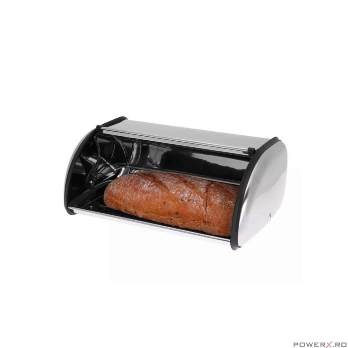 Cutie pentru paine, argintiu, 36x24x15 cm, KingHoff