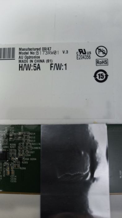 Матрица для ноутбука 17,3" 40 pin