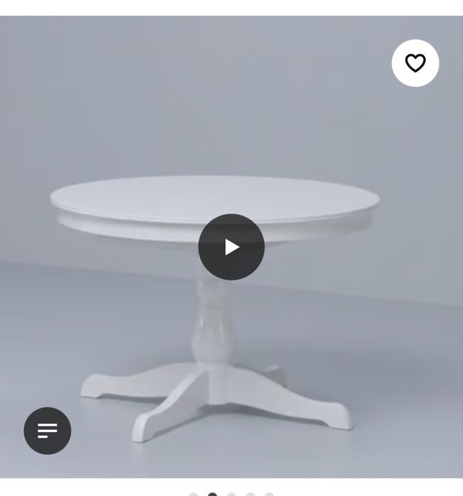 Masa ikea ingatorp extensibila 110-150cm