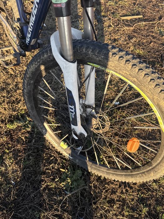 bicicleta Rockrider st540 suspensie de 100 mm