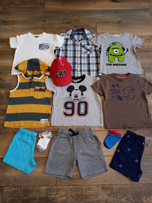 Zara, HM, Mothercare, Benetton, Primark, Carter's за момче 3-4 г.