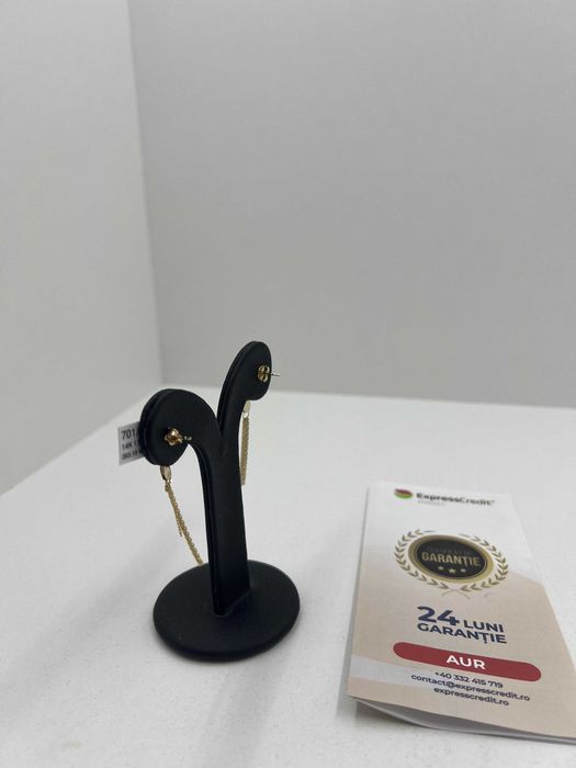 Cercei Aur 14K 1.92g (Ag25 Belvedere B.39963)Garantie 2 ani!