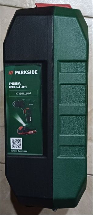 Cutie plastic pentru transport bormașină Parkside X20V