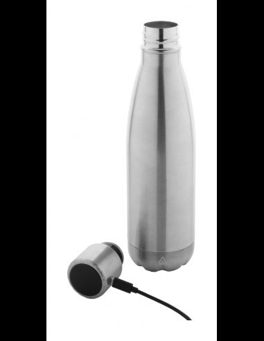 Termos din oțel inoxidabil reciclat, cu perete dublu, cu termometru