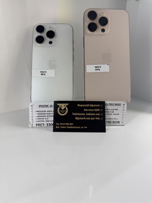 Iphone 16 PRO max 256gb impecabil