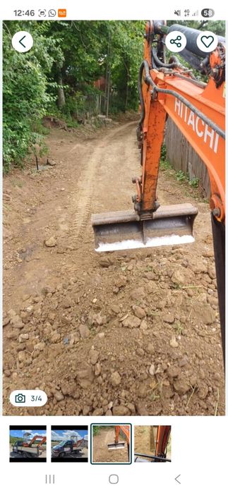 Lucrari miniexcavtor  - transport agretate
