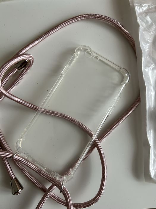 Husa Iphone 6/6S transparenta cu snur