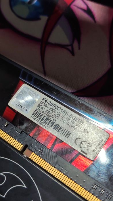 DDR4 2X8 3000MHZ